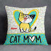 Personalized Cat Mom Pillow DB116 95O53 thumb 1