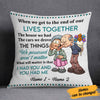 Personalized Old Couple Pillow DB119 26O58 1