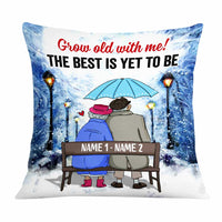 Personalized Old Couple Pillow DB117 87O47 thumb 1