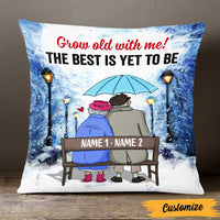 Personalized Old Couple Pillow DB117 87O47 thumb 1