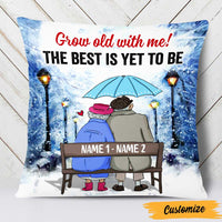 Personalized Old Couple Pillow DB117 87O47 thumb 1