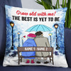 Personalized Old Couple Pillow DB117 87O47 1