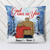 Personalized Old Couple Pillow DB117 30O58 1