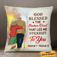 Personalized Old Couple Pillow DB134 30O57 thumb 1