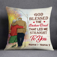 Personalized Old Couple Pillow DB134 30O57 thumb 1