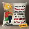Personalized Old Couple Pillow DB134 23O24 1
