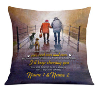 Personalized Old Couple I Choose You Pillow DB134 95O18 thumb 1