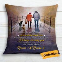 Personalized Old Couple I Choose You Pillow DB134 95O18 thumb 1