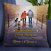 Personalized Old Couple I Choose You Pillow DB134 95O18 thumb 1