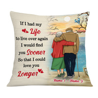 Personalized Old Couple Pillow DB135 23O36 thumb 1