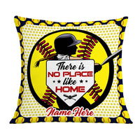 Personalized Love Softball Girl Pillow DB139 95O36 thumb 1