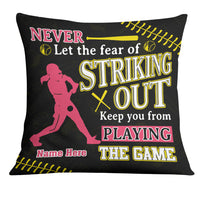 Personalized Love Softball Pillow DB142 23O19 thumb 1