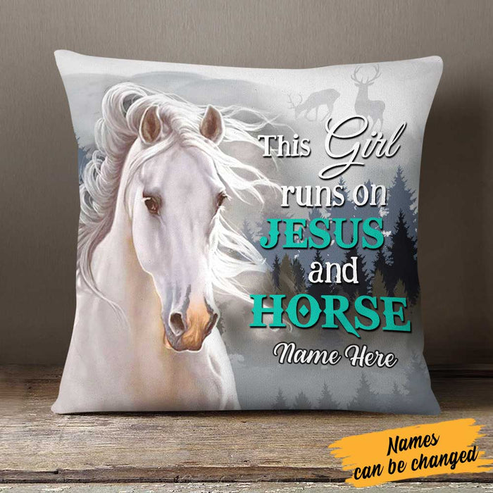 Personalized Horse Pillow DB134 87O58 1