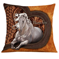 Personalized Horse Lover Pillow DB134 85O24 thumb 1