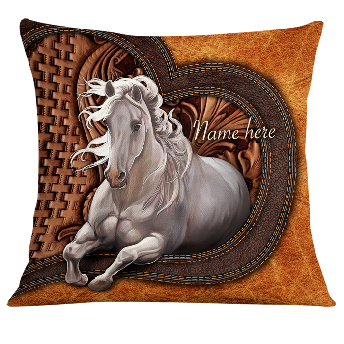Personalized Horse Lover Pillow DB134 85O24 1