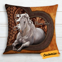 Personalized Horse Lover Pillow DB134 85O24 thumb 1
