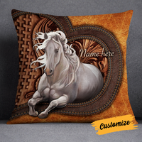 Personalized Horse Lover Pillow DB134 85O24 thumb 1
