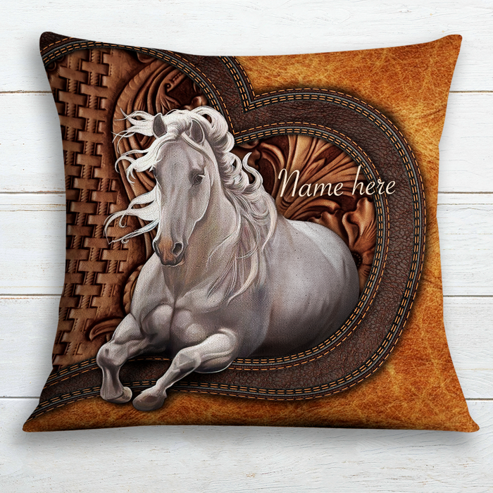 Personalized Horse Lover Pillow DB134 85O24 1