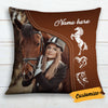 Personalized Horse Photo Pillow DB136 30O18 1