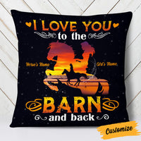 Personalized Horse Pillow DB135 87O53 thumb 1