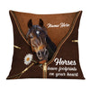 Personalized Love Horse Pillow DB133 26O36 1