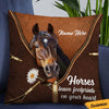 Personalized Love Horse Pillow DB133 26O36 1