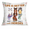 Personalized Love Horse Pillow DB134 26O34 1