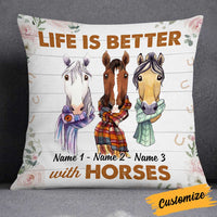 Personalized Love Horse Pillow DB134 26O34 thumb 1