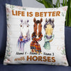 Personalized Love Horse Pillow DB134 26O34 1