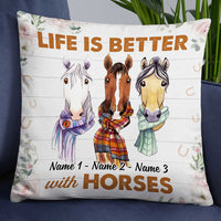 Personalized Love Horse Pillow DB134 26O34 thumb 1