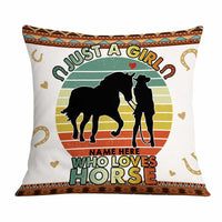 Personalized Horse Pillow DB136 87O58 thumb 1