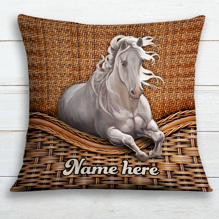 Personalized Horse Lovers Pillow DB137 95O24 1