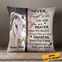 Personalized Horse You Are Pillow DB138 23O58 thumb 1
