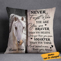 Personalized Horse You Are Pillow DB138 23O58 thumb 1