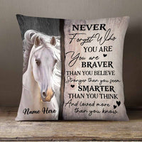 Personalized Horse You Are Pillow DB138 23O58 thumb 1