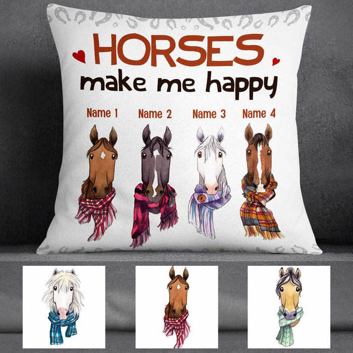 Personalized Horse Pillow DB136 23O57 1