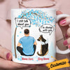 Personalized Dog Memo Christmas Conversation Mug NB153 81O34 1