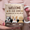 Personalized Dog Welcome To Our Home Mug NB251 23O34 1