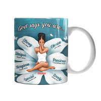 Personalized God Says BWA Mug NB234 81O32 thumb 1
