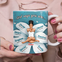 Personalized God Says BWA Mug NB234 81O32 thumb 1