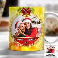 Personalized Couple Photo Christmas Mug NB132 81O47 thumb 1