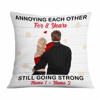 Personalized Couple Christmas Pillow NB82 30O58 thumb 1