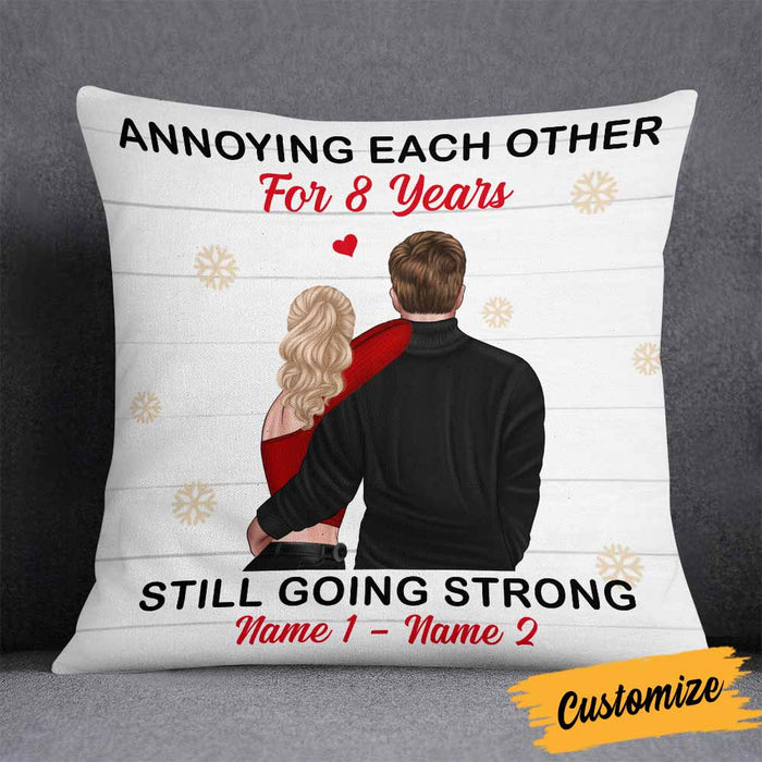 Personalized Couple Christmas Pillow NB82 30O58 1