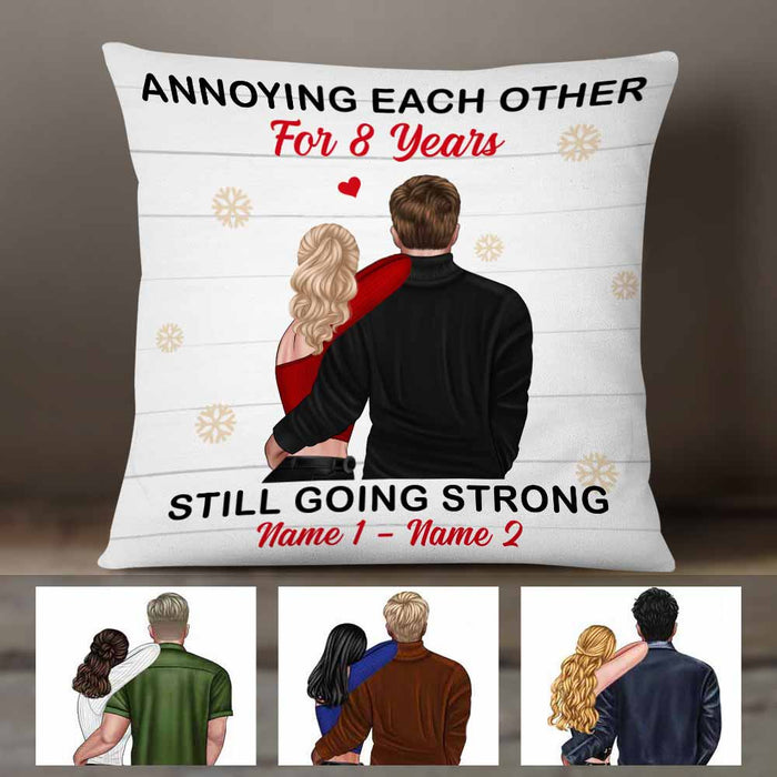 Personalized Couple Christmas Pillow NB82 30O58 1