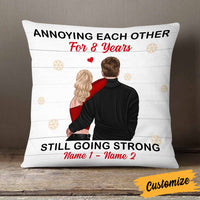 Personalized Couple Christmas Pillow NB82 30O58 thumb 1