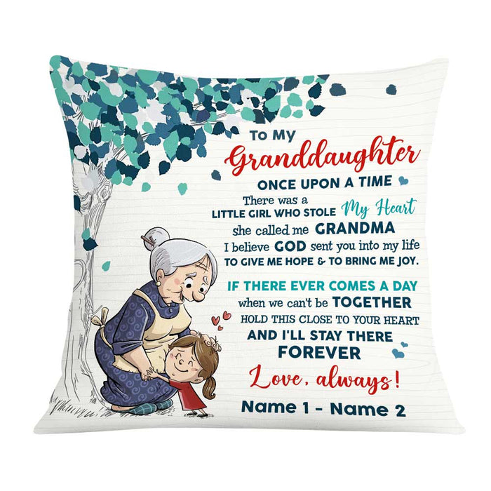 Personalized Granddaughter Pillow NB62 85O57 1