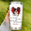 Personalized Dog Cat Photo Stealing Heart Steel Tumbler NB241 95O53 1