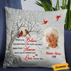 Personalized Signs From Heaven Memo Photo Mom Dad Pillow NB101 23O36 1