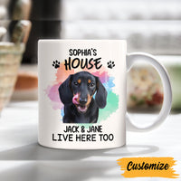 Personalized Dog Cat Photo Christmas Mug NB132 23O57 thumb 1