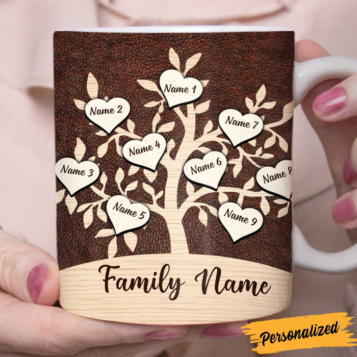 Personalized Family Tree Mug NB307 23O47 1